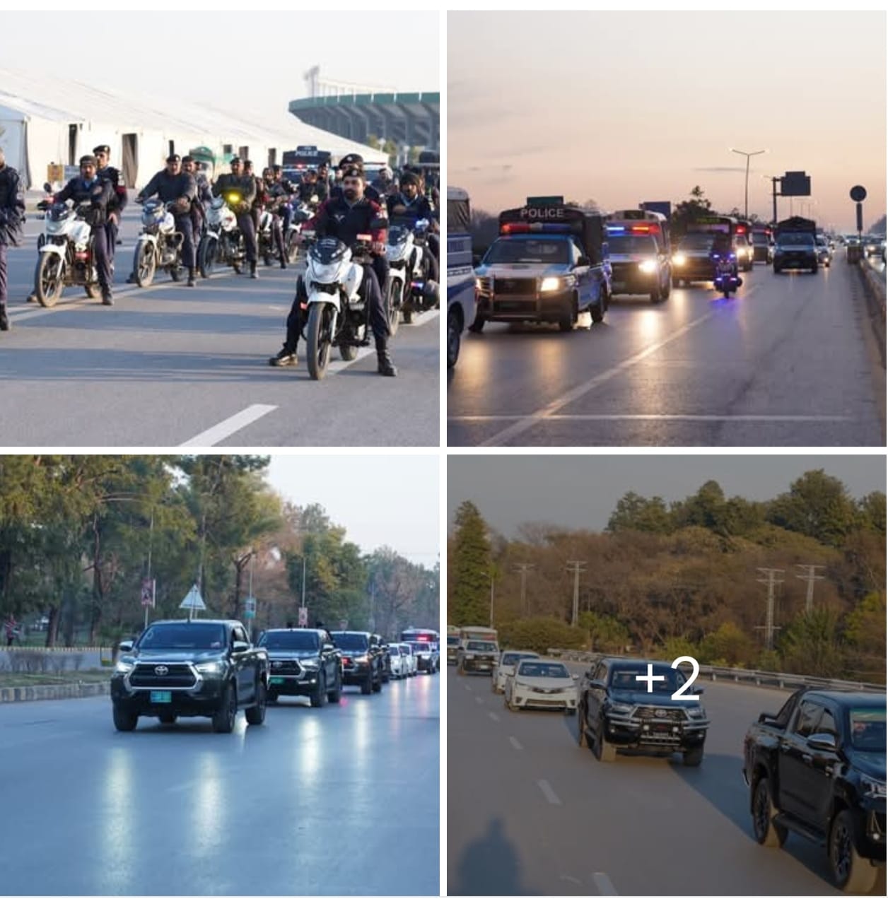 اسلام آباد پولیس کا فلیگ مارچ، امن و امان اور شہریوں کے تحفظ کے عزم کا اعادہ