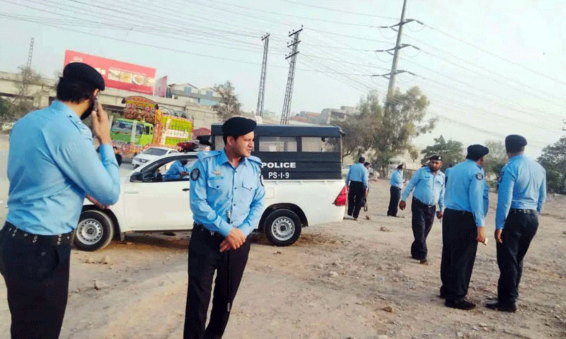 اسلام آباد: گولڑہ میں پولیس ناکہ بندی پر مسلح ملزمان کی فائرنگ، ایک زخمی حالت میں گرفتار، دو فرار