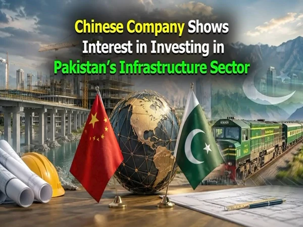 چینی کمپنی کی پاکستان کے انفرا اسٹرکچر شعبے میں سرمایہ کاری میں دلچسپی