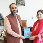 کنٹری میڈیا سروسز کے سی ای او گلریز خان کی سیکرٹری نیشنل پریس کلب ڈاکٹر فرقان راؤ سے ملاقات، مختلف امور پر تبادلۂ خیال